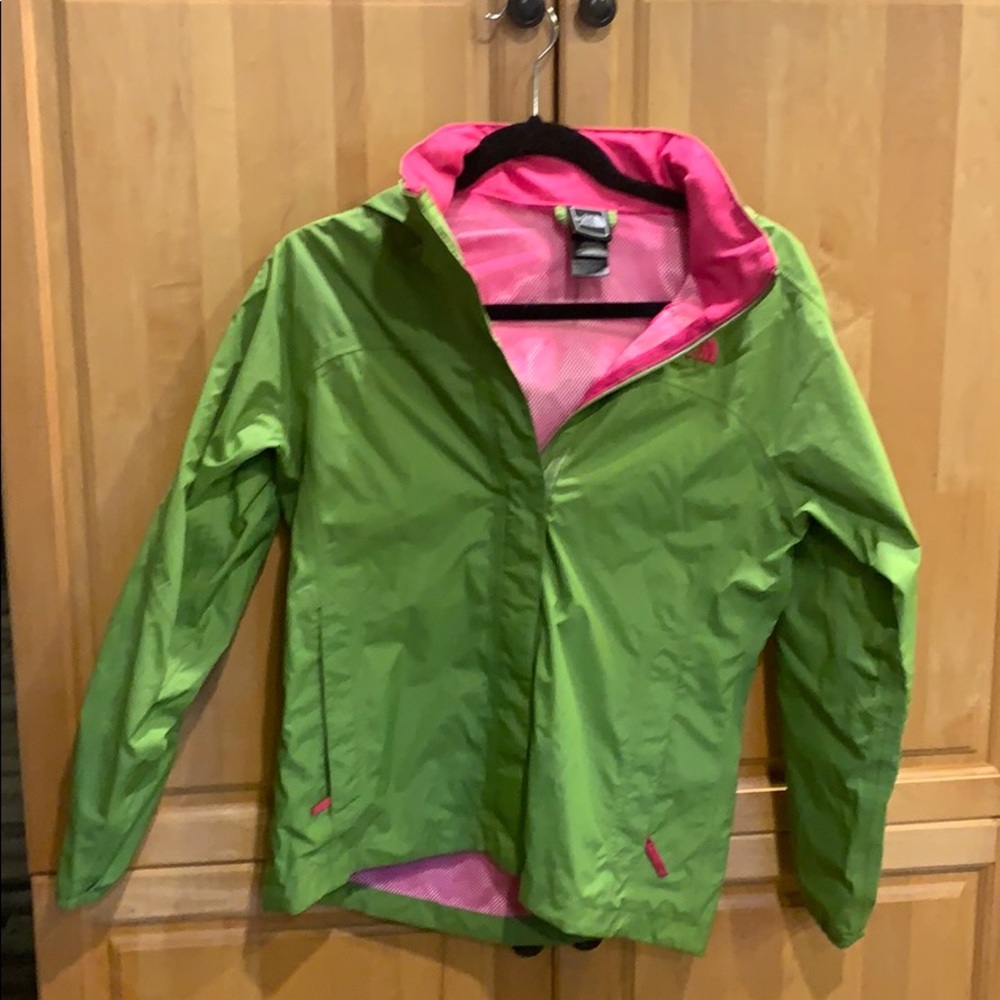 Apple Green and Pink Jacket